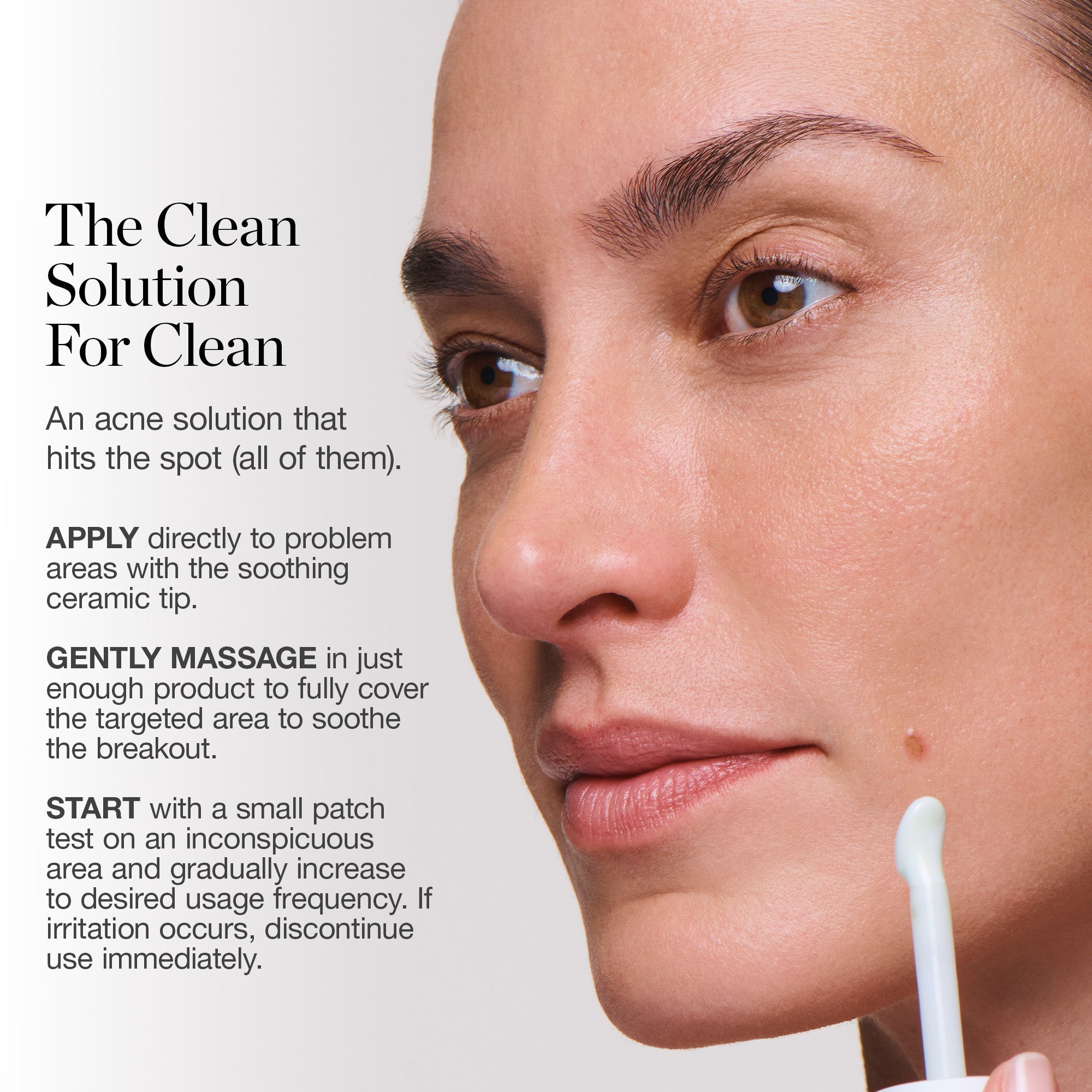 Targeted Blemish Treatment